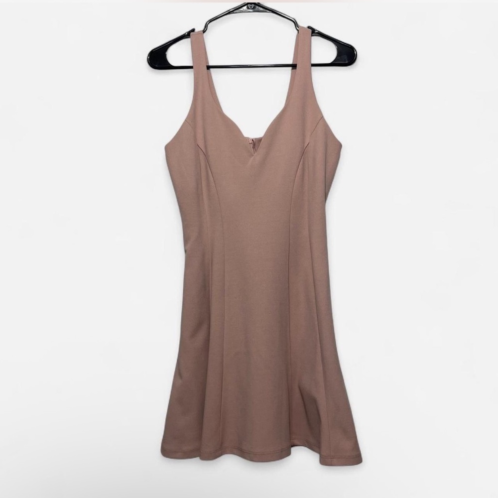 Speechless Blush Mini Dress